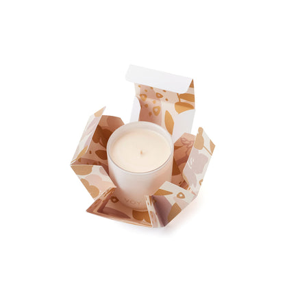 VOY Scented Candle – Floral Wildflower Meadow, 8 oz, 55-Hour Burn, Premium Soy, Gift Packaging