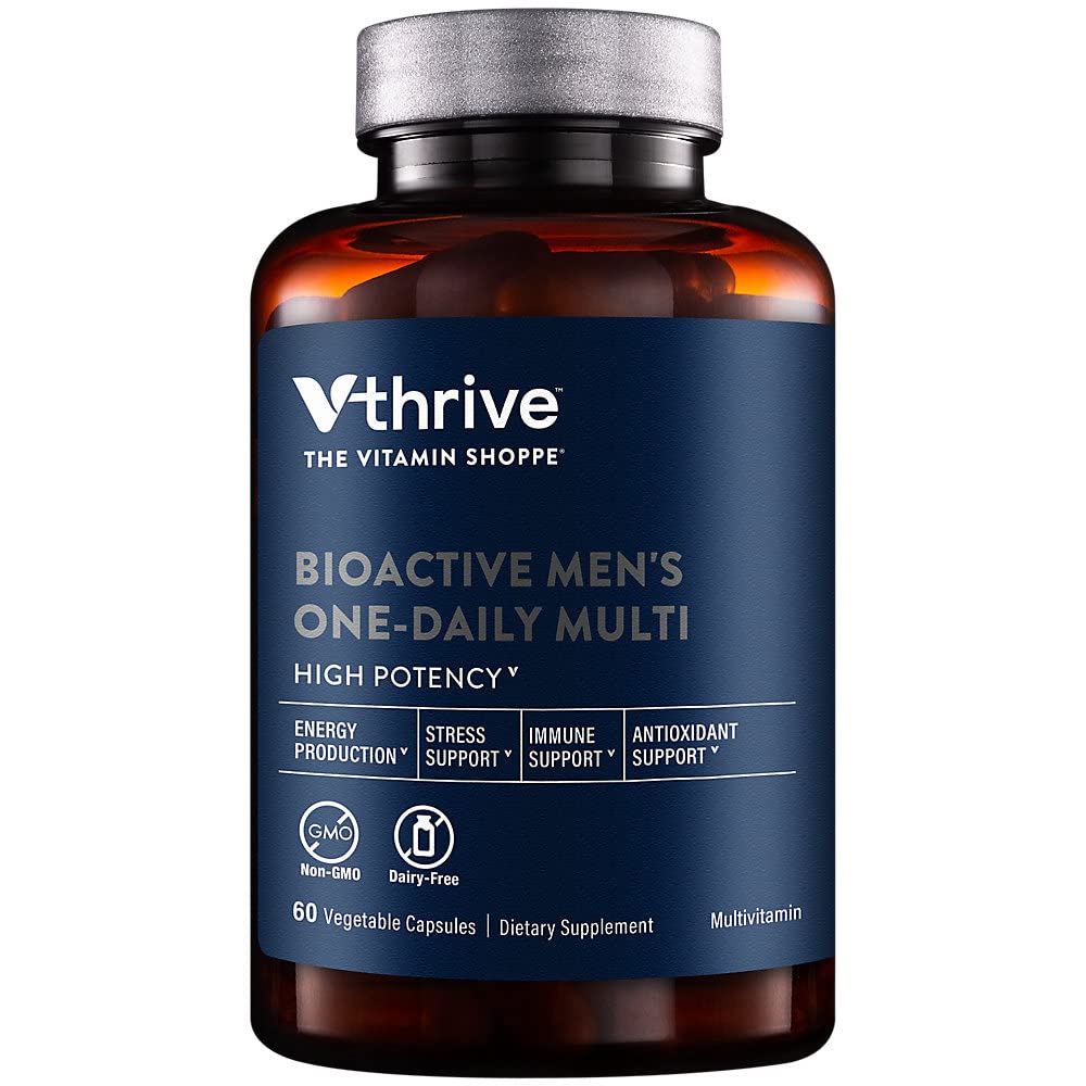 Vthrive Bioactive Men's Multivitamin - One-Daily Multi (60 Veg Capsules) | The Vitamin Shoppe