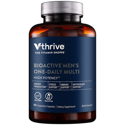 Vthrive Bioactive Men's Multivitamin - One-Daily Multi (60 Veg Capsules) | The Vitamin Shoppe