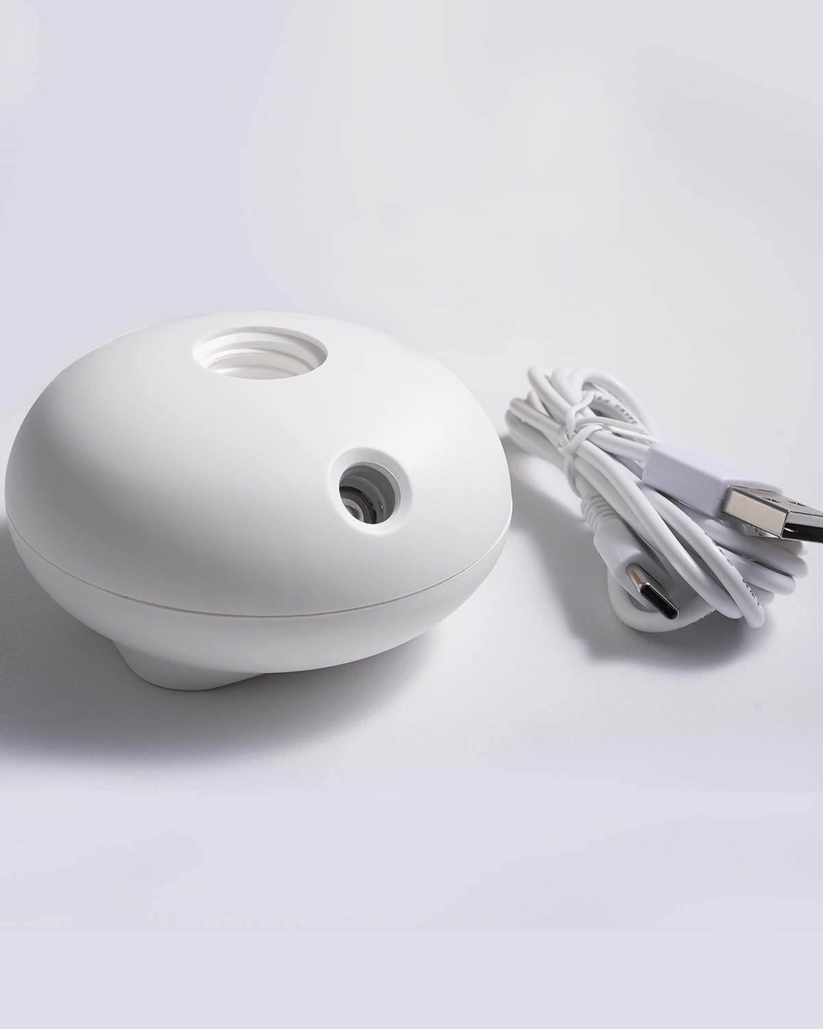 VTS Waterless Essential Oil Diffuser – Portable Nebulizing Aromatherapy for Home, Office & Car