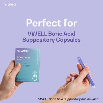 VWELL MaxComfort Universal Applicator – Tapered Tip for Easy Insertion