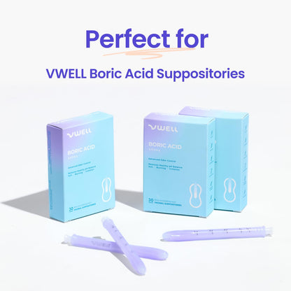 VWELL MaxComfort Universal Applicator – Tapered Tip for Easy Insertion
