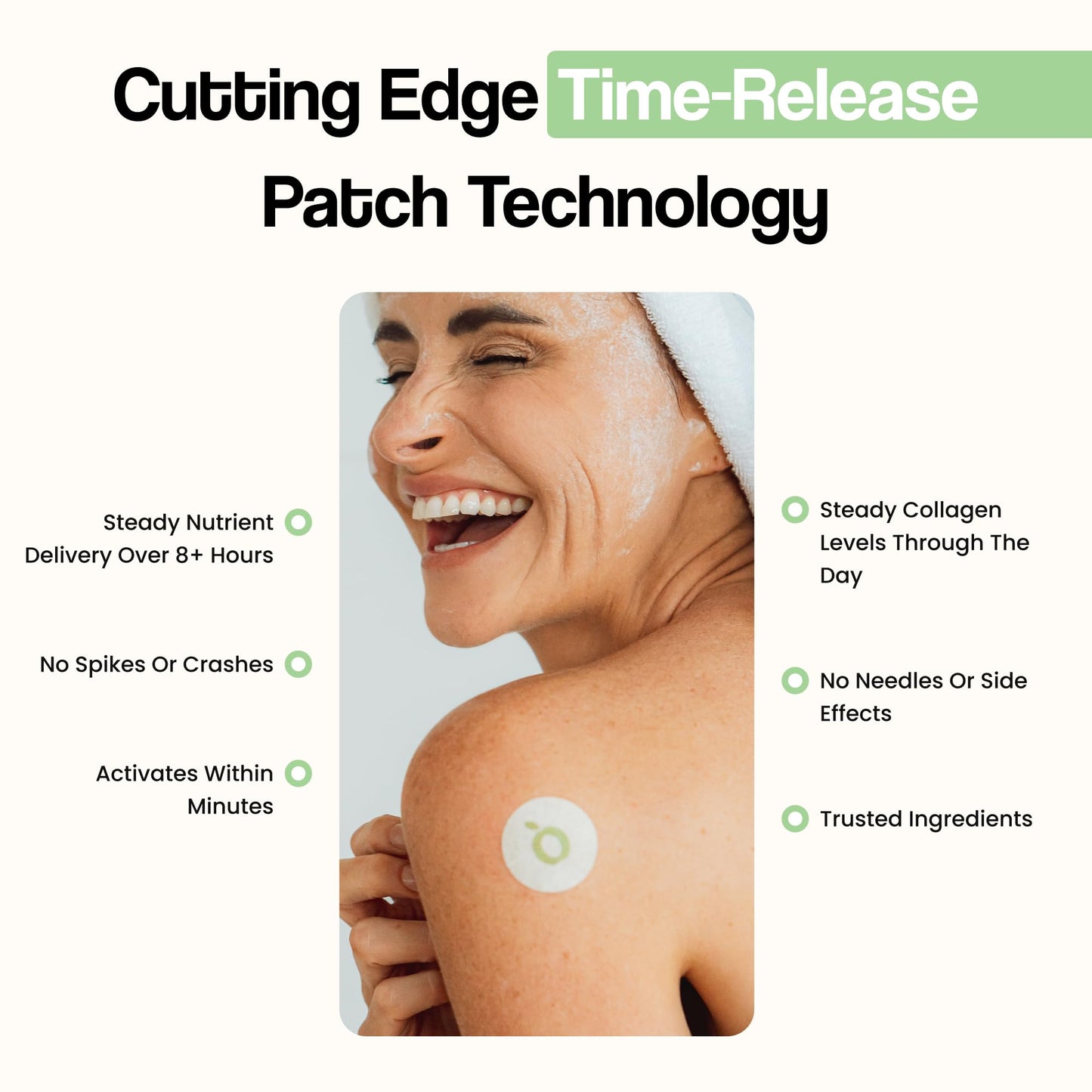 Vytadose Collagen Glow Patches – 5x Stronger Formula for Skin, Hair & Nails