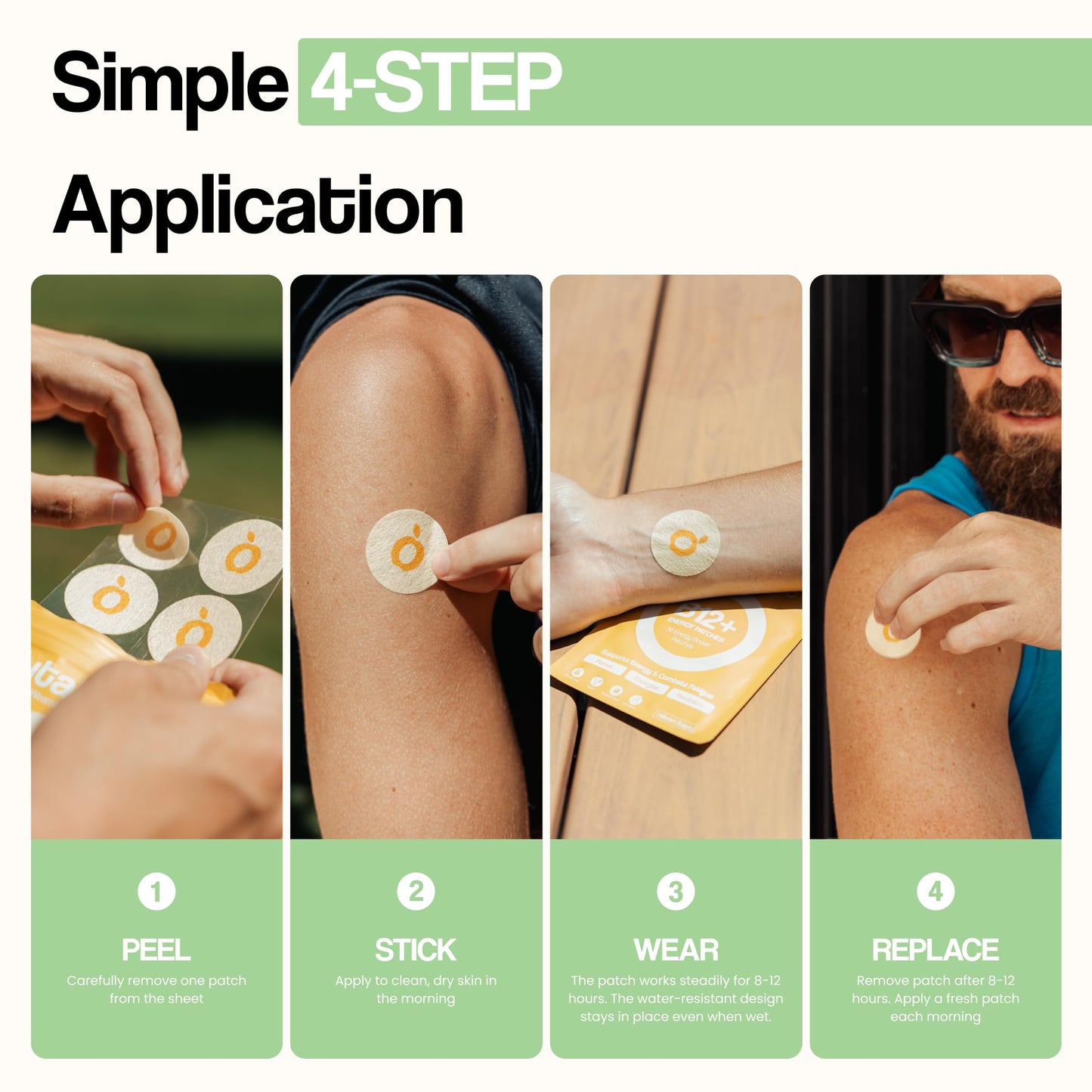 Vytadose Collagen Glow Patches – 5x Stronger Formula for Skin, Hair & Nails