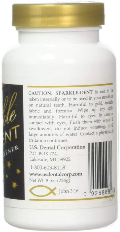 WalterDrake Clear Sparkle Dent Denture Whitener – Denture Cleaning Tablets