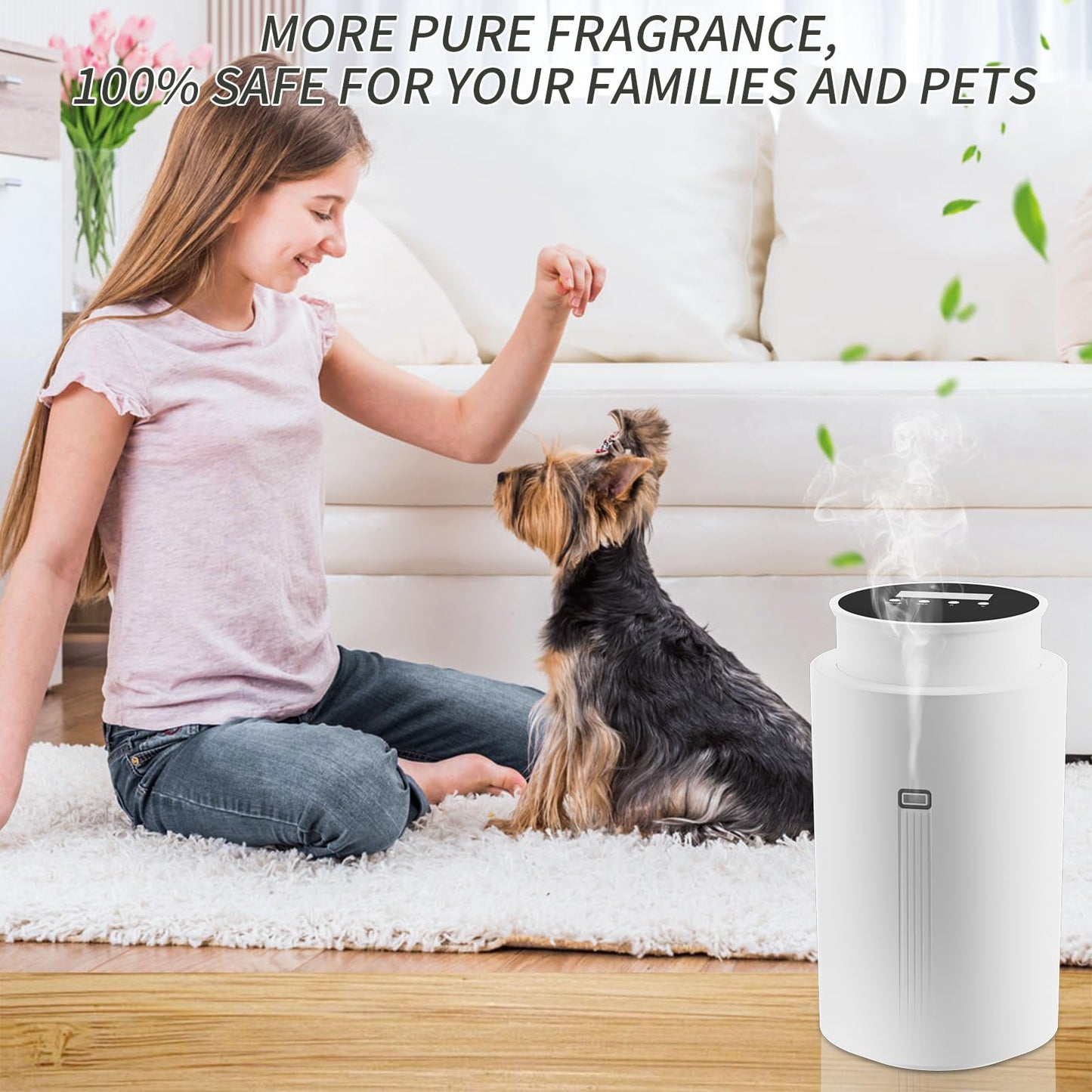 Wankeer Scent Air Machine for Home - 2000 Sq Ft Coverage, Smart Cold Diffusion