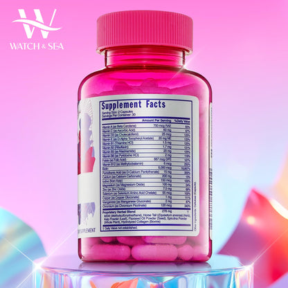 Watch & Sea Extra-Strength Hair Flourishing Capsules – Hair Growth & Thickness