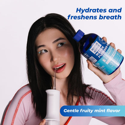 Concentrated Water Flosser Rinse – Dry Mouth, Fruit Mint | USA Made