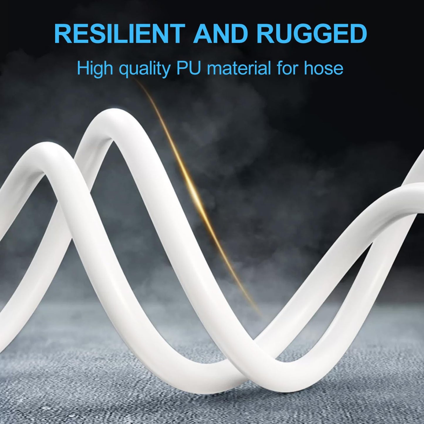 Water Flosser Replacement Hose & Toothbrush Heads for Waterpik Sonic-Fusion SF-01/02/03/04 – Repair Kit