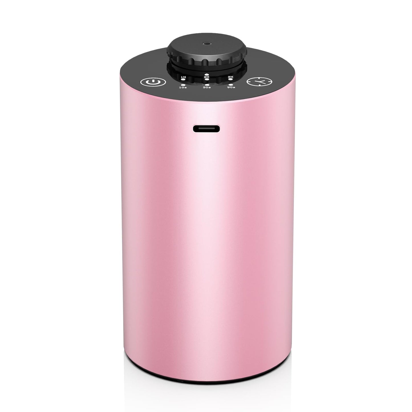 Waterless Battery-Operated Car Diffuser with Timing & 3 Mist Levels | Aluminum Alloy