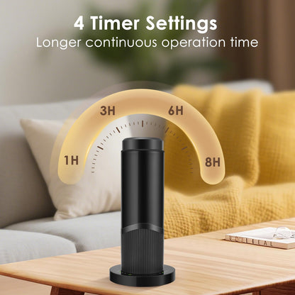Waterless Essential Oil Diffuser 200ml - Covers 1500 sq ft - Hotel, Home, Office | Black