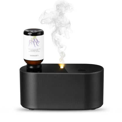 Waterless Diffuser for Home & Office – 3 Mist Modes, Portable Aromatherapy Diffuser (350-700 sq ft), Black
