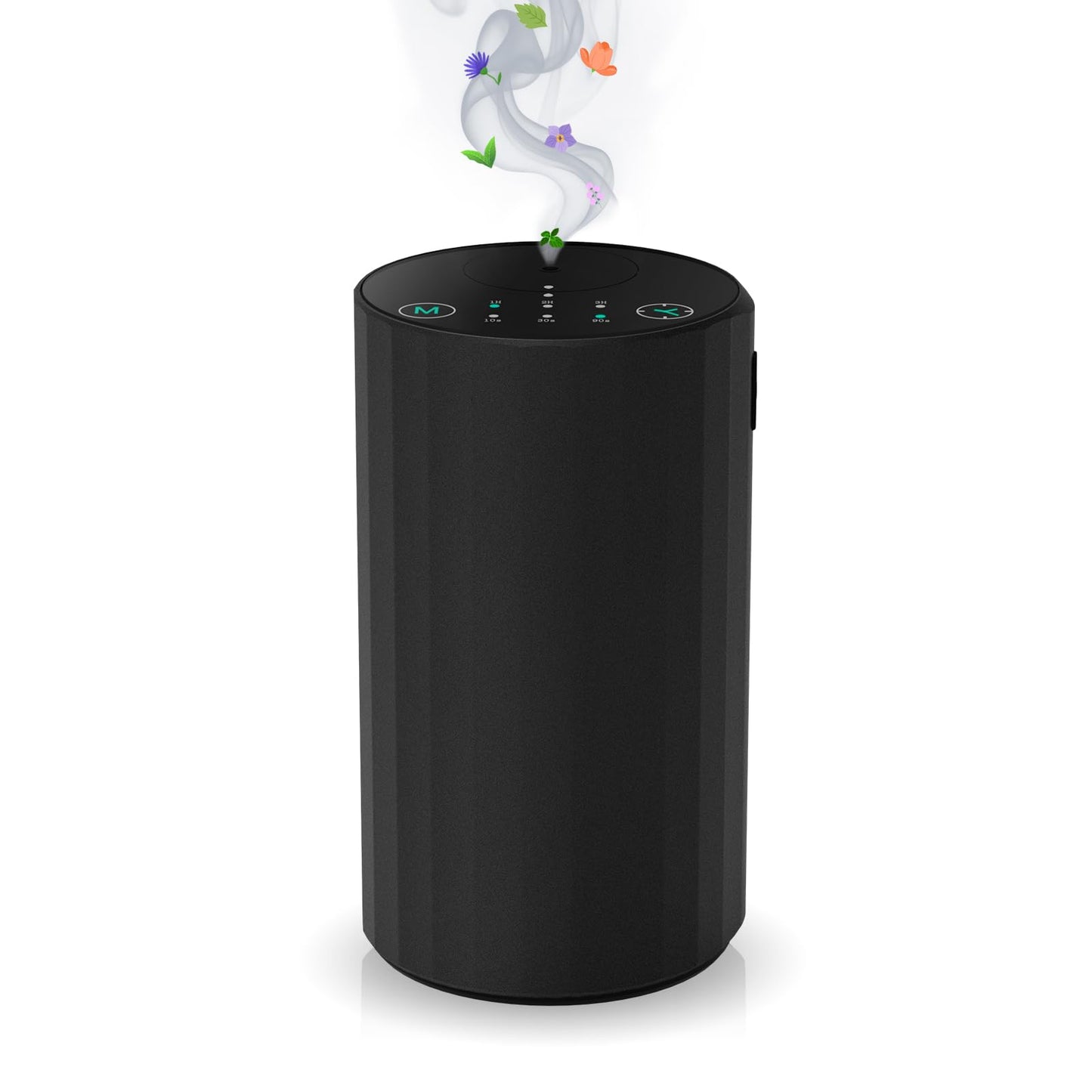Waterless Essential Oil Diffuser – Portable Nebulizer (Black)