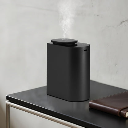 Waterless Essential Oil Diffuser | 4000mAh Battery, 100ml Capacity, Aluminum Alloy Desktop Scent Diffuser – Covers 1000 Sq Ft