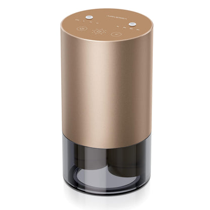 Waterless Dual-Nozzle Diffuser | Mini Scent Air Machine, 5 Timers, 4 Mist Levels, Desert Titanium