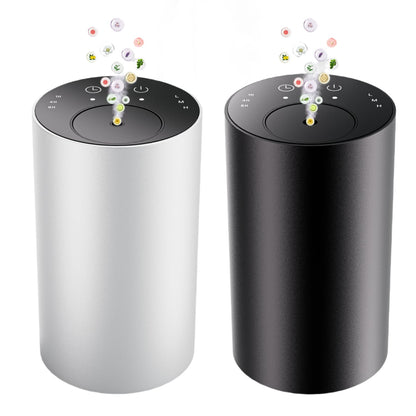 Waterless Essential Oil Diffuser - Portable Battery-Operated Aromatherapy (20ml, 3 Mist Levels, 1/4/8h)