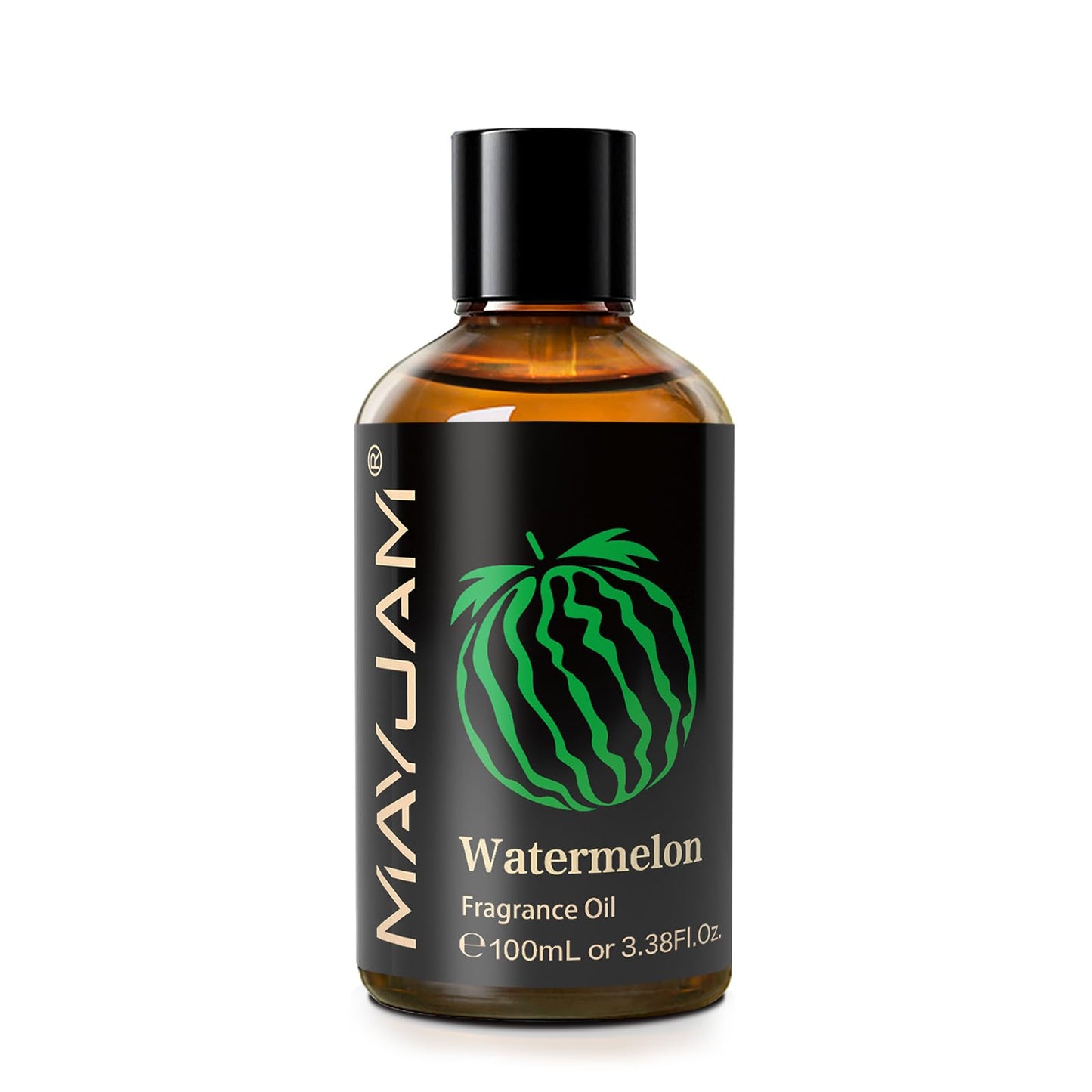 MAYJAM Watermelon Fragrance Oil 100ml – Glass Dropper, Diffuser Use & DIY Soap and Candle Making
