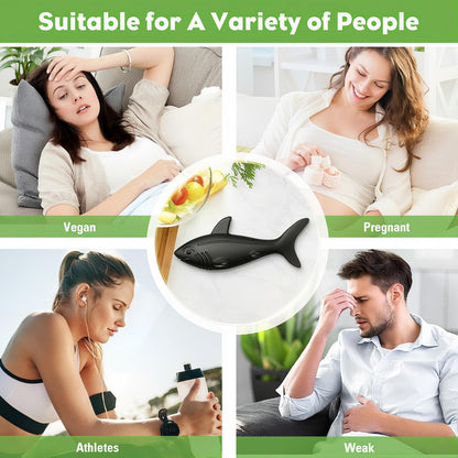 Watstion Iron Fish 1 Pack | Natural Black Iron for Cooking & Iron Support