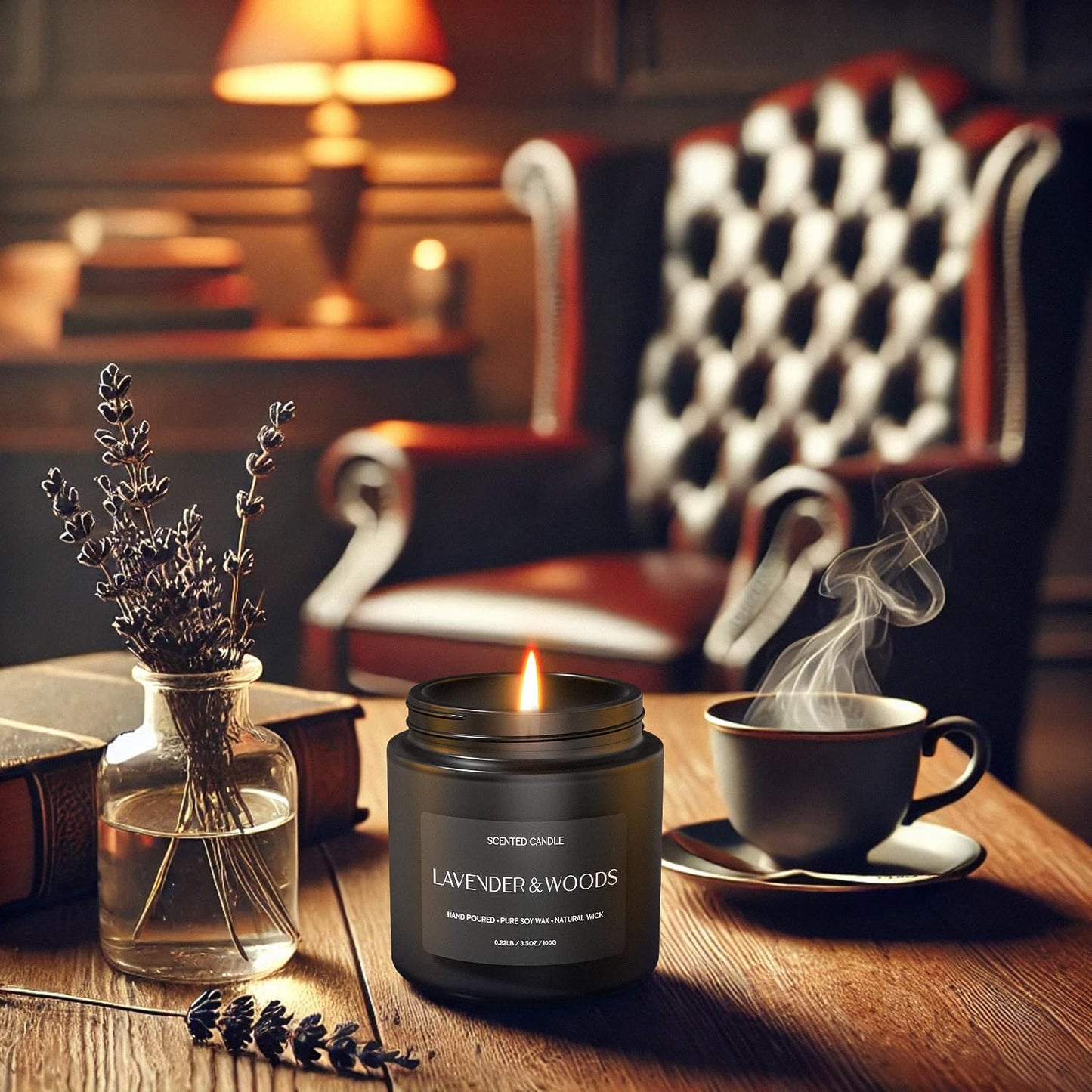 Waxcanpy Scented Candles for Men — 2-Pack Soy Gift Set for Home