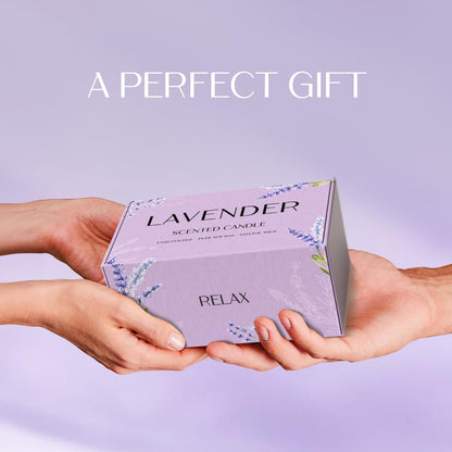 Waxcanpy Lavender Candle – 2-Pack Soy Candles for Relaxation & Home Decor