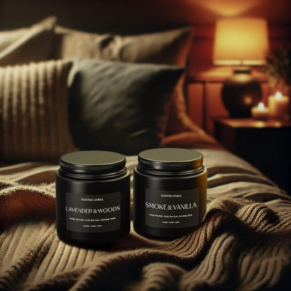 Waxcanpy Scented Candles for Men — 2-Pack Soy Gift Set for Home