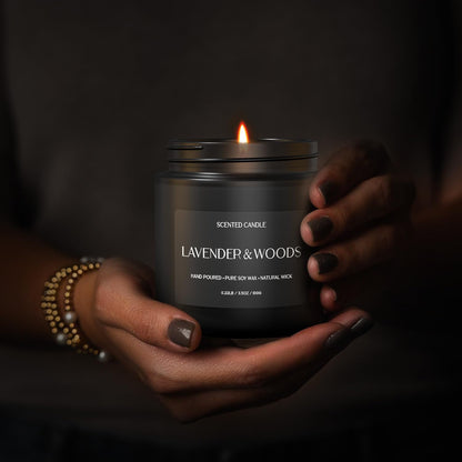 Waxcanpy Scented Candles for Men — 2-Pack Soy Gift Set for Home