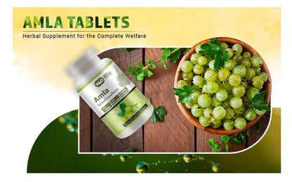 WAY 4 ORGANIC W4O Amla Fruit Extract Capsules (Tablets) - 300 Pills, 150 Servings, 1000 mg, Amalaki Fruit (Pack of 2)