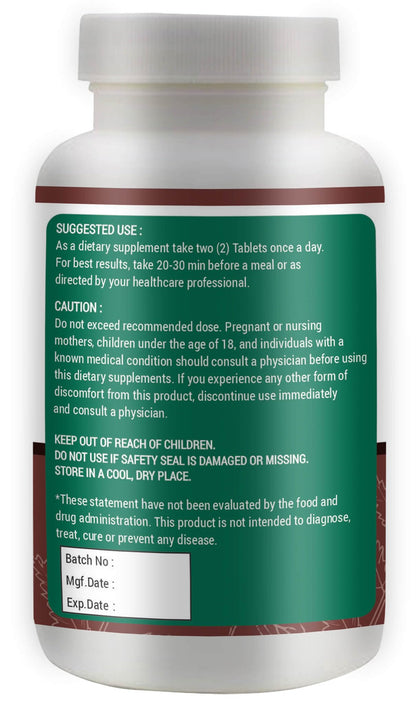 WAY 4 Organic W4O Neem Tulsi Tablets – 300 Pills, 150 Servings, 1000 mg, Equal Neem & Tulsi (Pack of 2)