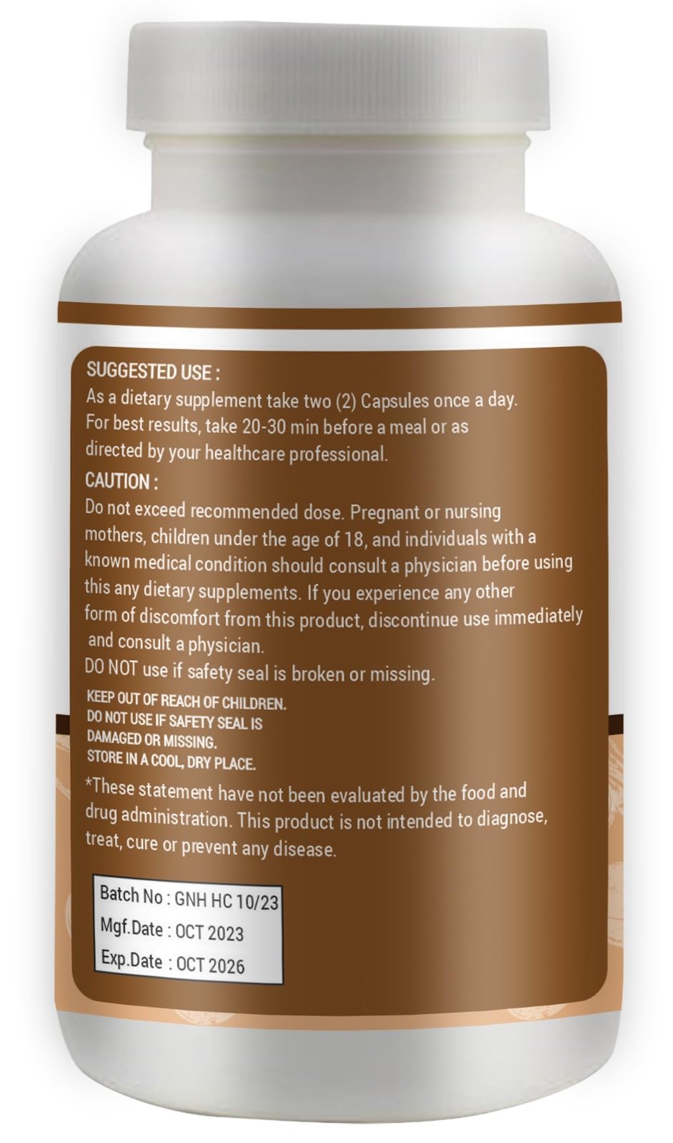 Way 4 Organic W4O Haritaki Capsules – 180 Pills, 90 Servings, 1000 mg (Pack of 2)