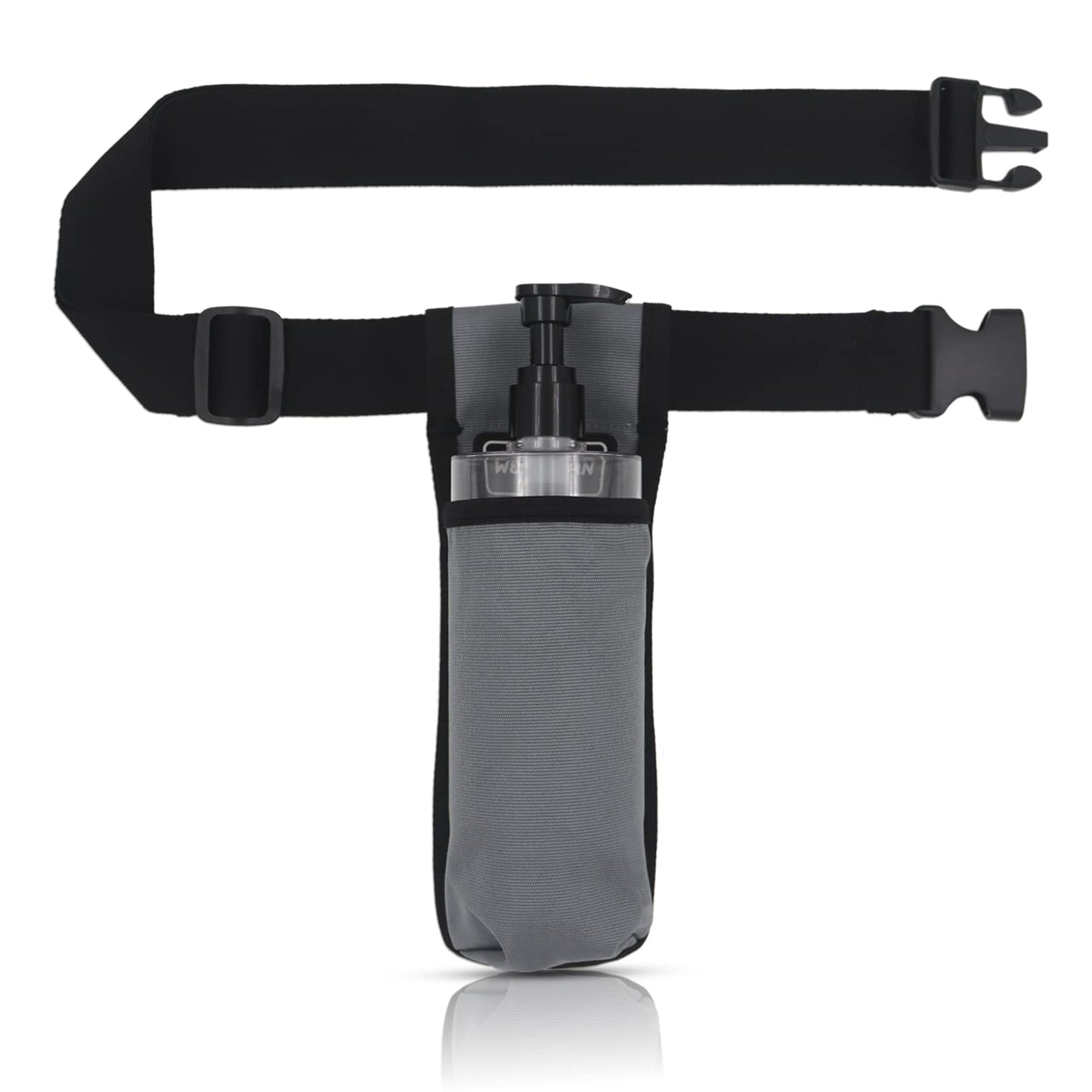 WEARWAN Massage Oil Holster – Adjustable, Durable Belt Bag (1B-Gray)