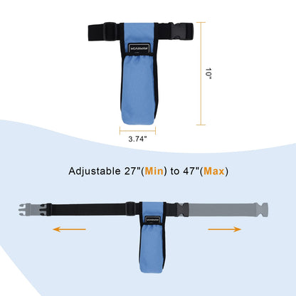 WEARWAN Massage Oil Holster 1B-SkyBlue – Adjustable & Durable Massage Bag (Bottle Not Included)