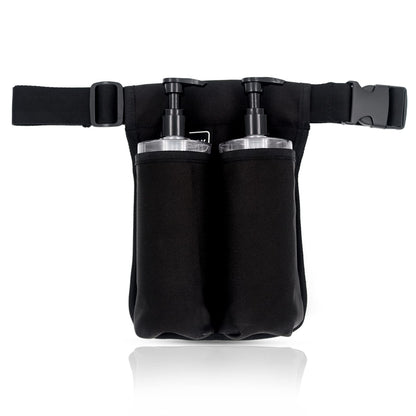 WEARWAN Massage Oil Holster – Adjustable, Durable Waist Bag (Bag Only, 2B-Black)