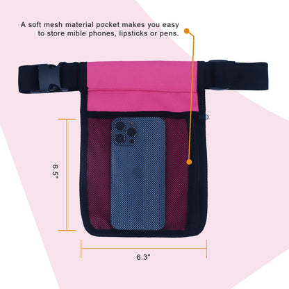 wearwan Massage Oil Holster - Adjustable, Durable Bag Only (Bottle Not Included) 2B-Fuchsia