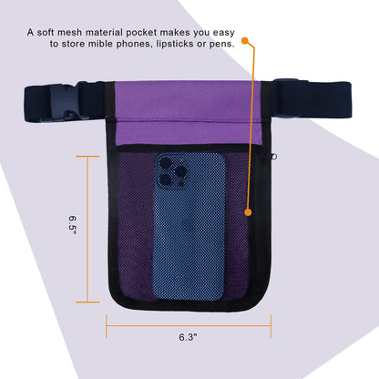 wearwan Massage Oil Holster - Adjustable & Durable Bag Only (Bottle Not Included) - 2B-Purple