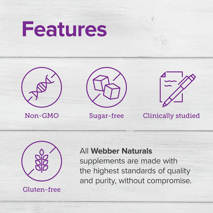 Webber Naturals Collagen30 with Ceramides – 120 Tablets, Non-GMO, Dairy & Gluten Free