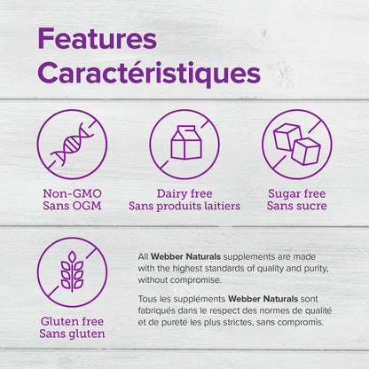 Webber Naturals Magnesium Citrates High Absorption 150 mg - 120 Capsules