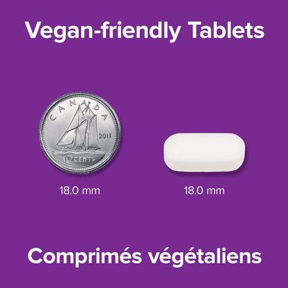 Webber Naturals Melatonin Magnesium 10/150 mg – Maximum Strength, 60 Tablets | Sleep Support, Muscle Function, Relaxation | Vegan