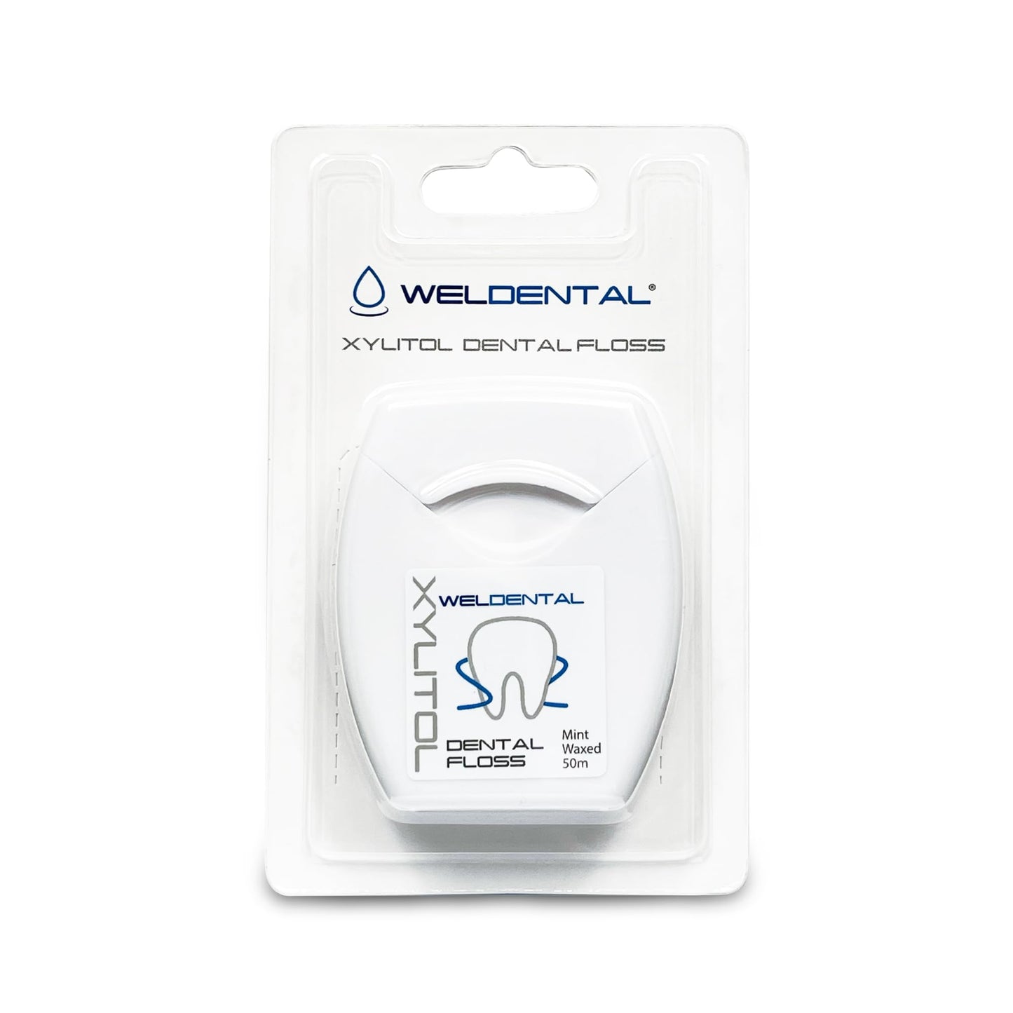 Weldental Xylitol Dental Floss 50m – 164ft per Pack (4-Pack) | PFAS-Free