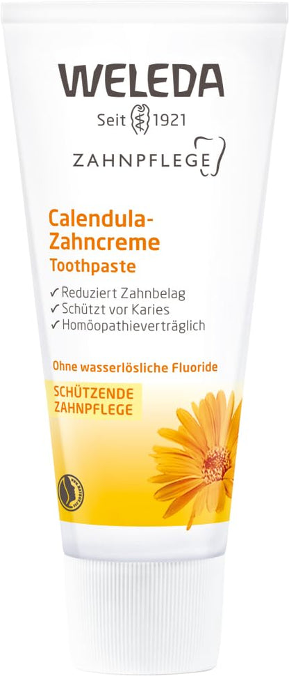 Weleda Calendula Toothpaste – 2.5 oz Pack of 2
