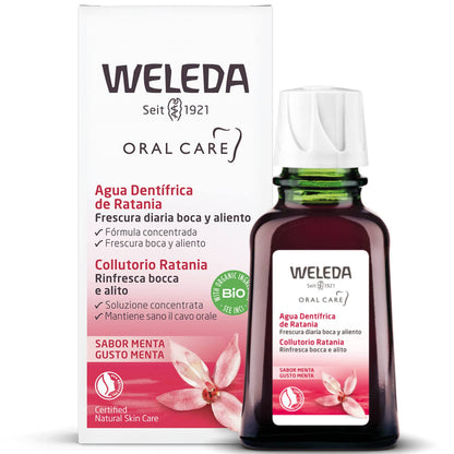 Weleda Mouthwash 50mL - Ratanhia Mouthwash for Fresh Breath