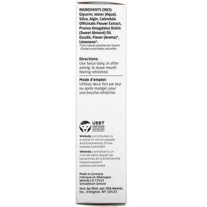 Weleda Children's Tooth Gel – 1.7 oz, Fluoride-Free, Spearmint, Calendula, Silica & Fennel