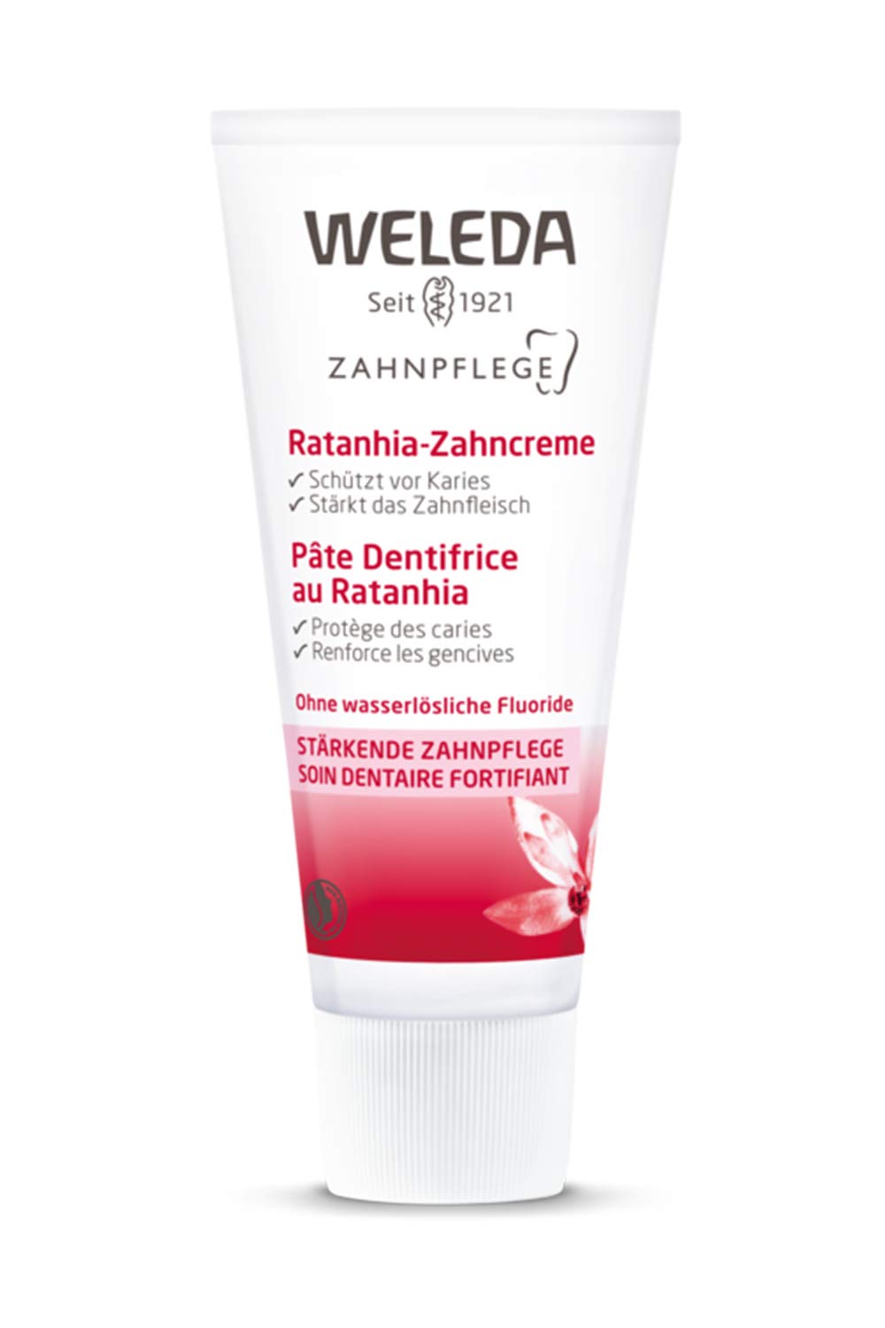 Weleda Ratanhia Toothpaste – 2.5 oz Pack of 2 | Gentle Gum Care