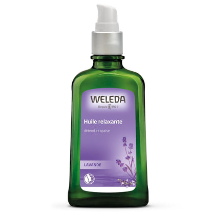 Weleda Relaxing Lavender Body & Beauty Oil – 3.4 Fluid Ounce (Clear)