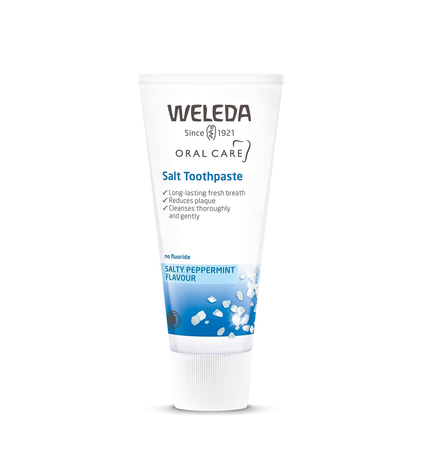 Weleda Salt Toothpaste 2.5 fl oz Pack of 2 – Fluoride-Free, Natural Toothpaste