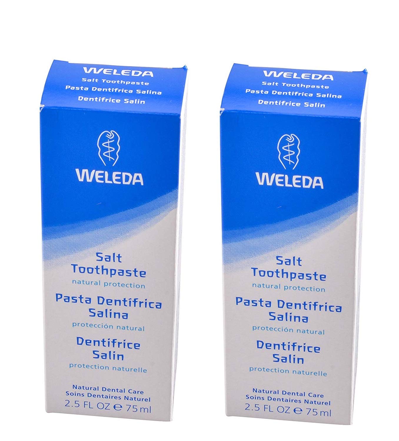 Weleda Salt Toothpaste 2.5 fl oz (75 ml) - 2pc | Natural Oral Care