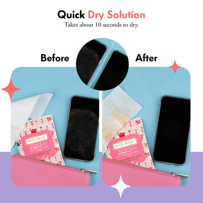 Well-Kept Tech & Lens Wipes - 6 Pack (90 Count) | Eyeglass, Screen & Phone Cleaning | Choupette