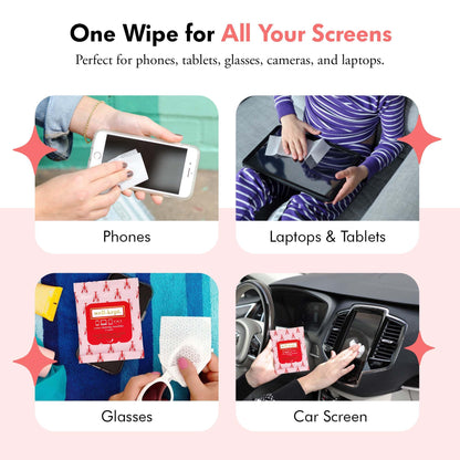 Well-Kept Tech & Lens Wipes – Lobsterfest 12 Pack (180 Count) | Eyeglass, Screen & Phone Cleaning
