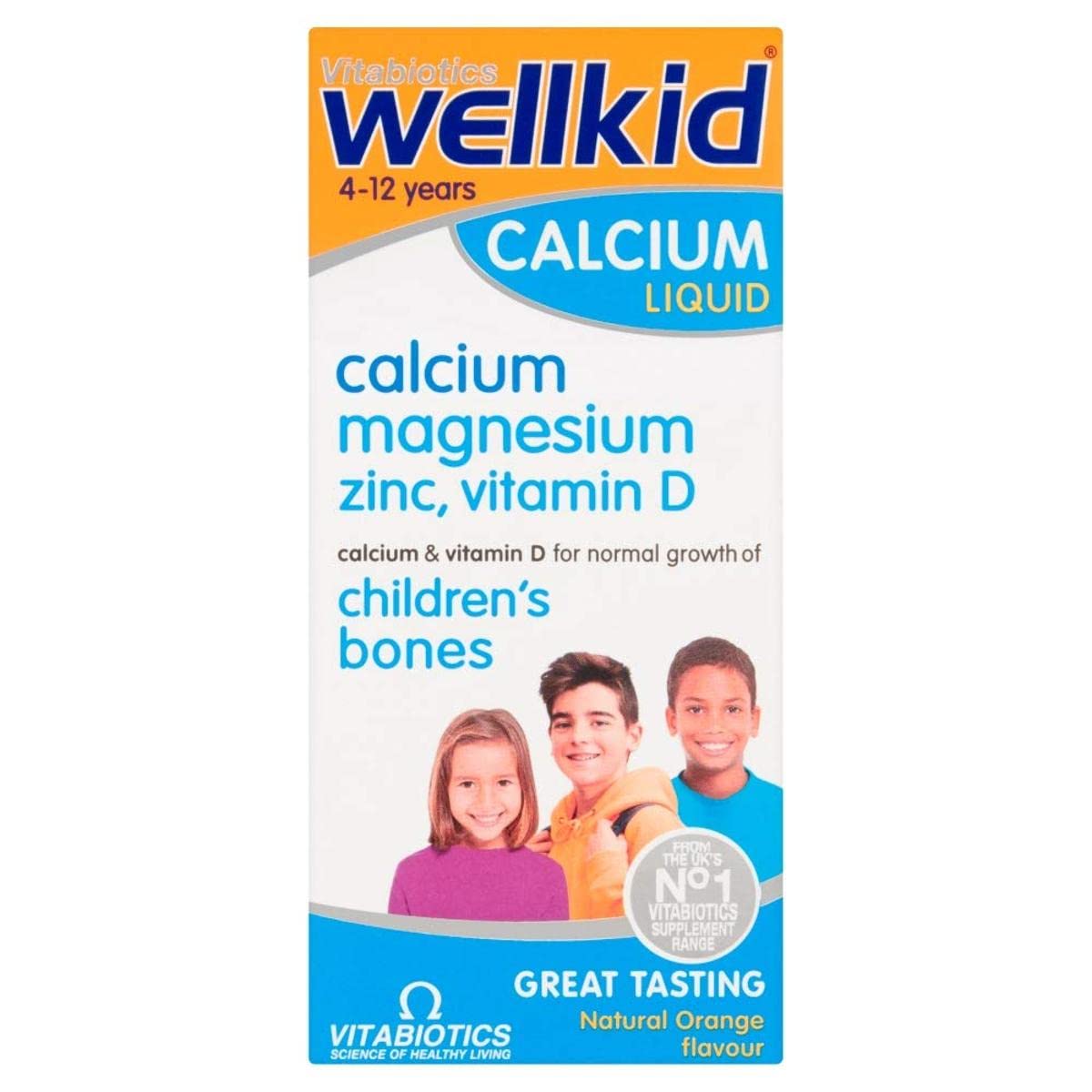 Wellkid Calcium Liquid 150ml | Vitabiotics