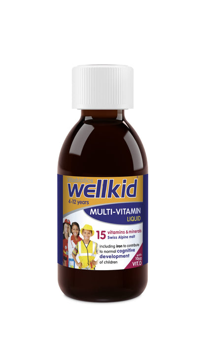 Wellkid Multi-Vitamin Liquid 150ml – Vitabiotics | Kids Vitamin