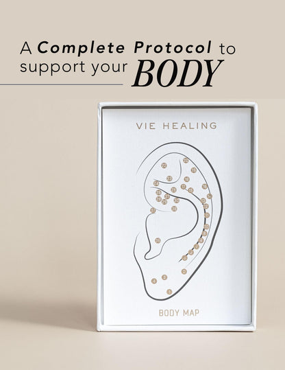 Vie Healing 24K Gold Ear Seeds – Acupressure & Wellness